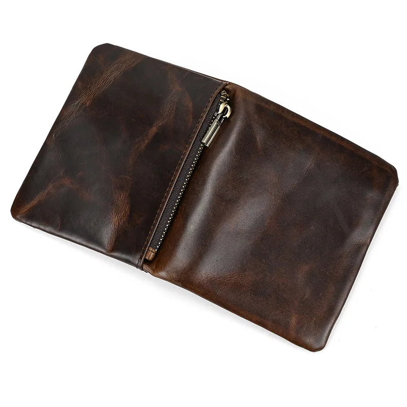 Men Card Holder Geestock Men's Wallet Rfid Credit Card ID Short Wallet Fashion Multi Card Retro Cowhide Coin Purse Casual wallet