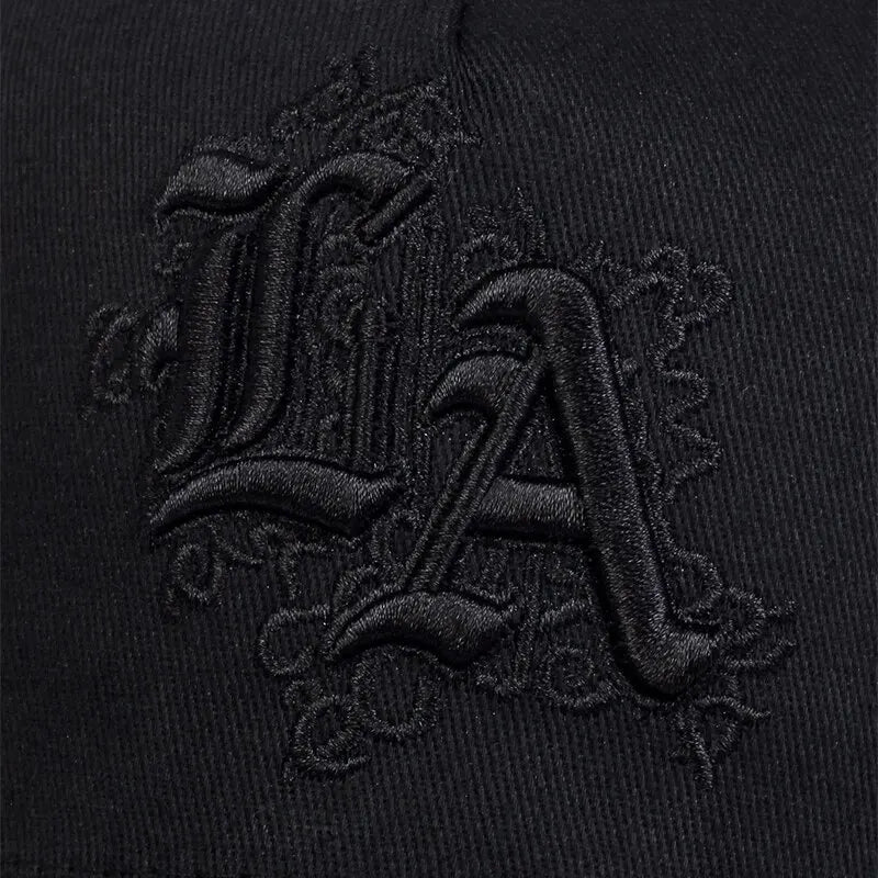 Unisex LA Letter Embroidery Baseball Net Caps Spring and Summer Outdoor Adjustable Casual Hats Sunscreen Hat