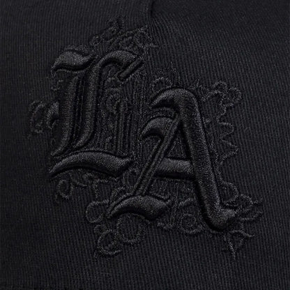 Unisex LA Letter Embroidery Baseball Net Caps Spring and Summer Outdoor Adjustable Casual Hats Sunscreen Hat