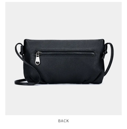 Genuine Leather Yunduo  Shoulder Clutch Bag Women Cowhide Luxury Crossbody Designer Tote Handbag Girl Lipstick Key Phone Pouch