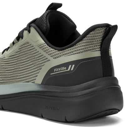 Walking Shoes for Men Extra Wide Sneakers Comfortable Lightweight Running Sport Shoes with Arch Support For Flat Feet