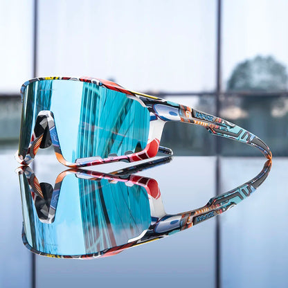 UV400 Cycling Sunglasses Men MTB Sport Glasses Outdoor Hiking Camping Goggles Women Road Bike Bicycle TR90 Frame 2023
