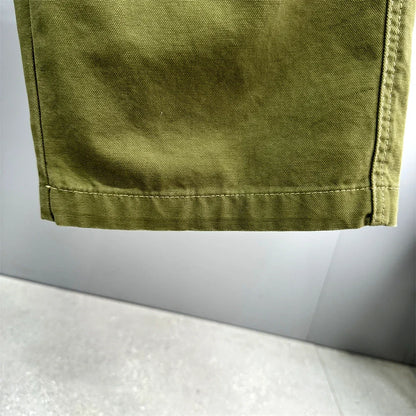 High Quality Army Green Cargo Pants Men American Vintage Hip Hop Plus Size Skateboard Pants Harajuku Casual Cotton Trousers Male