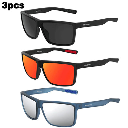 Polarized Big Sunglasses for Men Women with Big Heads UV 400 Protection 8125