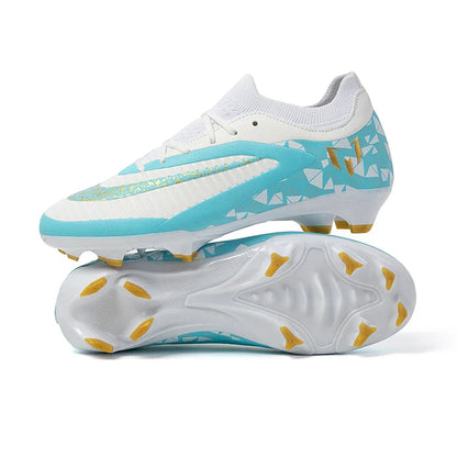 New Kid Match Boys Football Boots Sports Shoes Match Soccer Shoes Outdoor Sneakers Professional Non-Slip Comfortable Unisex