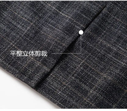 2025 Men's Slim Fit Business Casual Blazer High Quality Fashion All-in-One Banquet Korean Style Handsome Trend for All Seasons