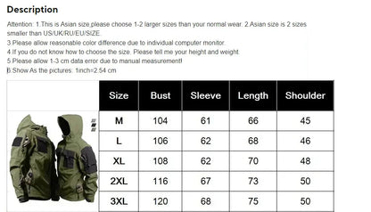 New Autumn WinterTactical Jackets Men Military Soft Shell Waterproof Windproof Hooded Jacket Outdoor Functional Multi-pockets