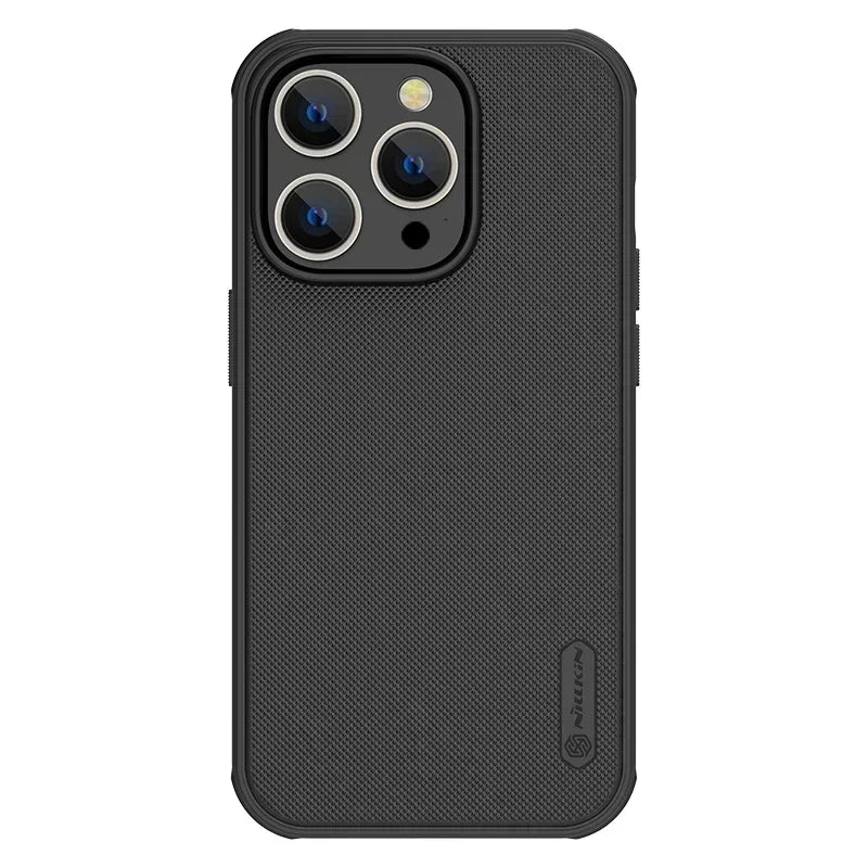 NILLKIN لـ iPhone 16 Pro Max 15 Pro Max Frosted Shield Pro جراب هاتف PC+TPU غطاء حماية خلفي صلب لسلسلة iPhone 14 13