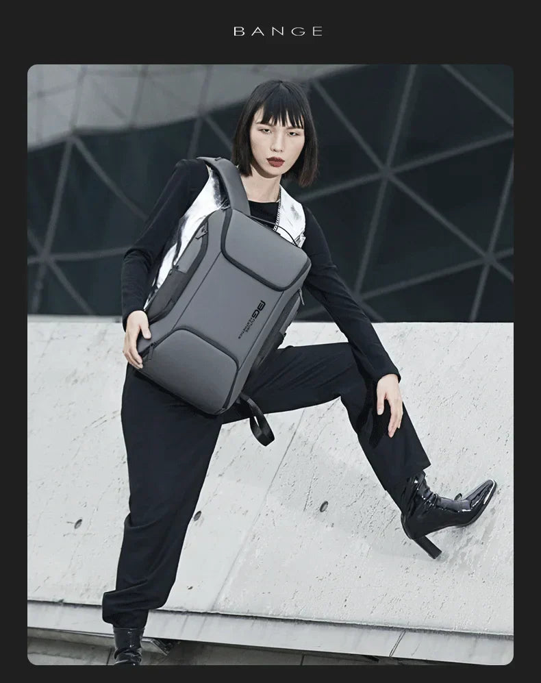 Business USB Charging Smart Backpacks Fits 15.6 Inch Laptop Commute Backpack WaterProof Carry On Bag for Men Travel Bags