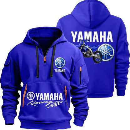 FZ150F Logo Motorcycle Racing Team Men's Half Zipper Hoodie Spring Men's Sportswear Fashion Sports Men's Hoodie