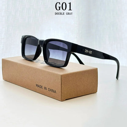 Fashion Polarized Sunglass Men Vintage Square Sunglasses Women 2025 Sun Glasses Gafas De Sol Polarizadas Lunette De Soleil Homme