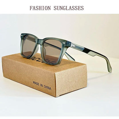 2025 Square Sunglasses Women Trendy Vintage Sunglass Men Luxury Fashion Glasses Dropshipping Gafas De Sol Hombre Sonnenbrille