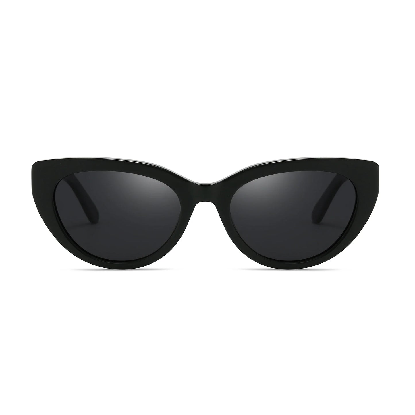 Retro Polarized Sunglasses Women Vintage Shades UV400 Protection Fashion Cat Eye Acetate Sun Glasses Trendy