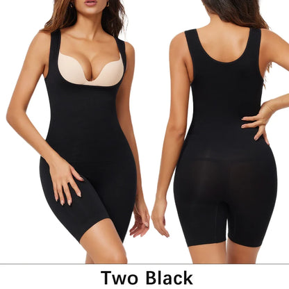 Women's One-Piece Tight Buttocks Control Lifting Shaping Shapewear Bodysuit Device High Waist Training Tight Fitting Clothing