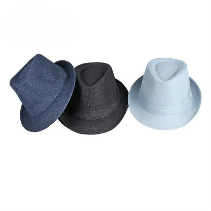 Spring Summer Wool Wedding Hat for Mid-Aged Men Couple Fashion Autumn Winter Party Plaid Luxury Design Jazz Hat Fedora Hat Women