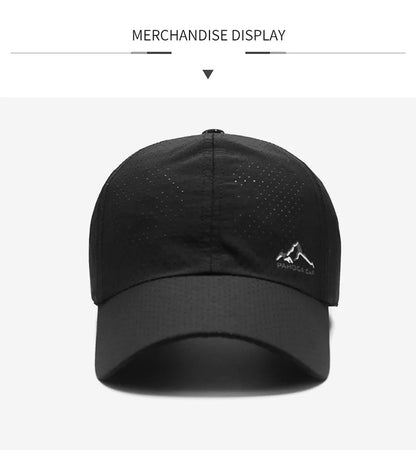 Unisex Lightweight Ventilated Mesh Baseball Cap - Stay Cool & Protected in Summer - Sun Shield for Women & Men, One Size Fits