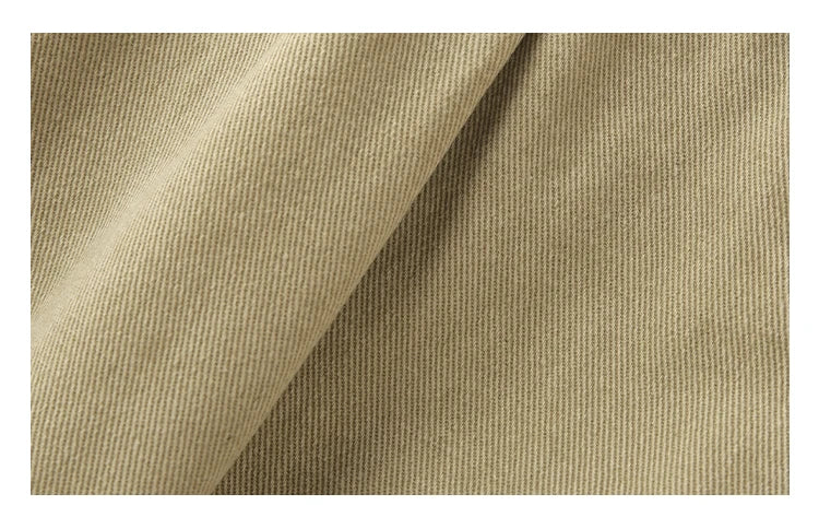 Spring Summer Cargo Pants Men Cotton Enzyme Wash Distressed Loose Fit Straight Leg Khaki Drawstring Elastic Waist Casual Pants