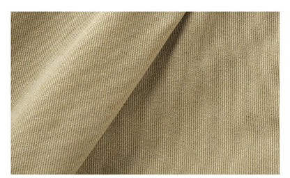 Spring Summer Cargo Pants Men Cotton Enzyme Wash Distressed Loose Fit Straight Leg Khaki Drawstring Elastic Waist Casual Pants