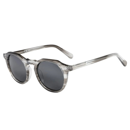 Vintage Round Polarized Sunglasses for Men Women UV400 Protection Sun Glasses