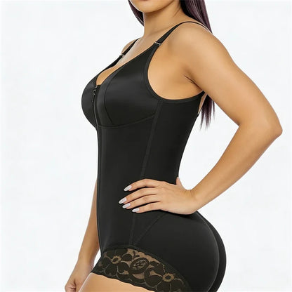 Women' Corset Compression Garments Abdomen Shaping Short Vest Girdles Postpartum Post Liposuction Bodysuit Fajas Colombianas