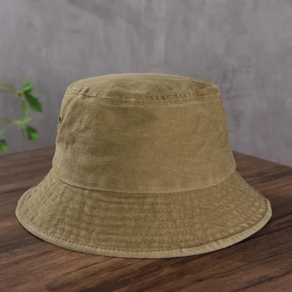 Wholesale New Bob Summer Bucket Hats Reversible Men Ladies Cotton Outdoor Sports Pull Up Fashion Panama Sun Hat Gift Wine Party