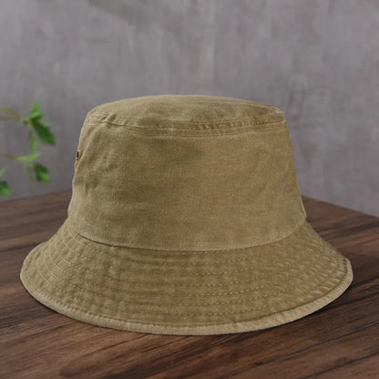 Wholesale New Bob Summer Bucket Hats Reversible Men Ladies Cotton Outdoor Sports Pull Up Fashion Panama Sun Hat Gift Wine Party