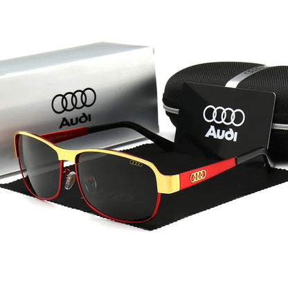 Retro Oval UV400 Polarized Sunglasses for Men Women Motorcycle Glasses AntiGlare Outdoor Adventure Shades lunette de soleil
