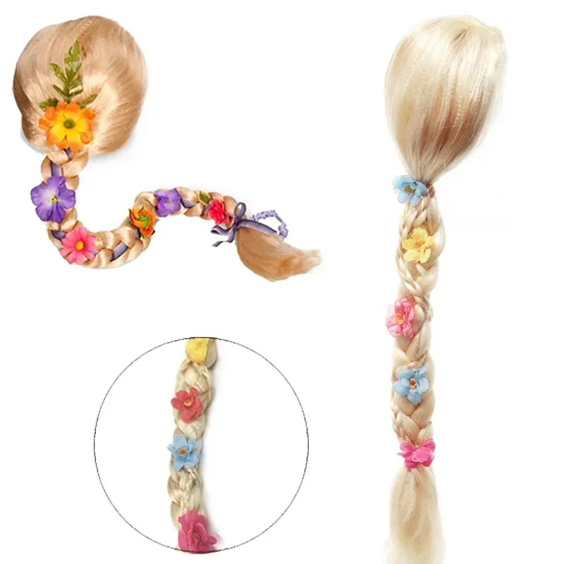 Girl Role Play Rapunzel Princess Dress for Kids Halloween Cosplay Tangled Costume Birthday Party Sequins Mesh Bow Clothes