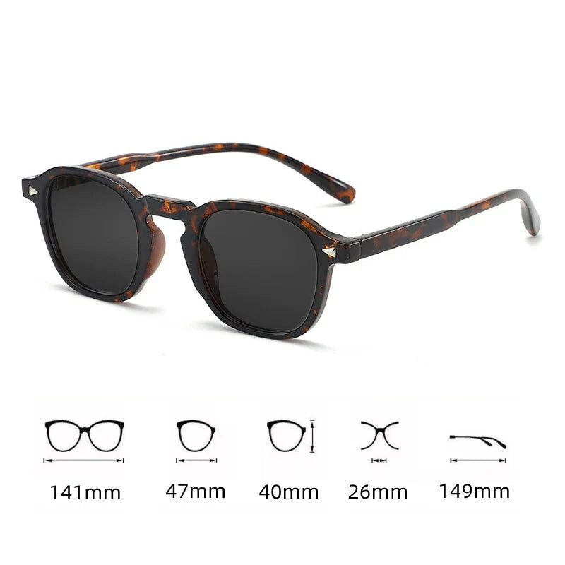 Designer Classic New Fashion 2025 Luxury Vintage Custom Logo Oval Shades Retro Myopia Sunglasses Women Men Solar Gafas