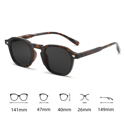 Designer Classic New Fashion 2025 Luxury Vintage Custom Logo Oval Shades Retro Myopia Sunglasses Women Men Solar Gafas
