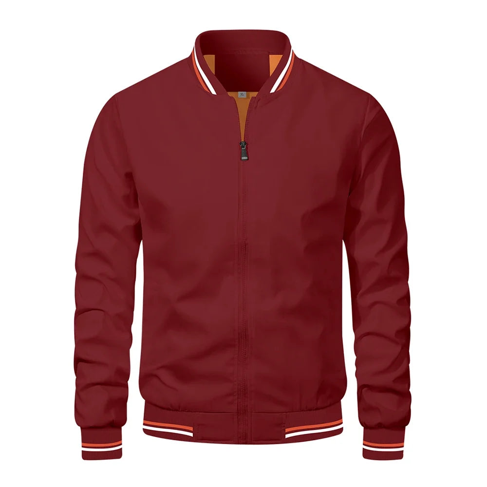 Spring Summer Bomber Jacket Men Black Casual Slim Fit Baseball Mens Jackets New Autumn Fashion High Quality Jackets for Men