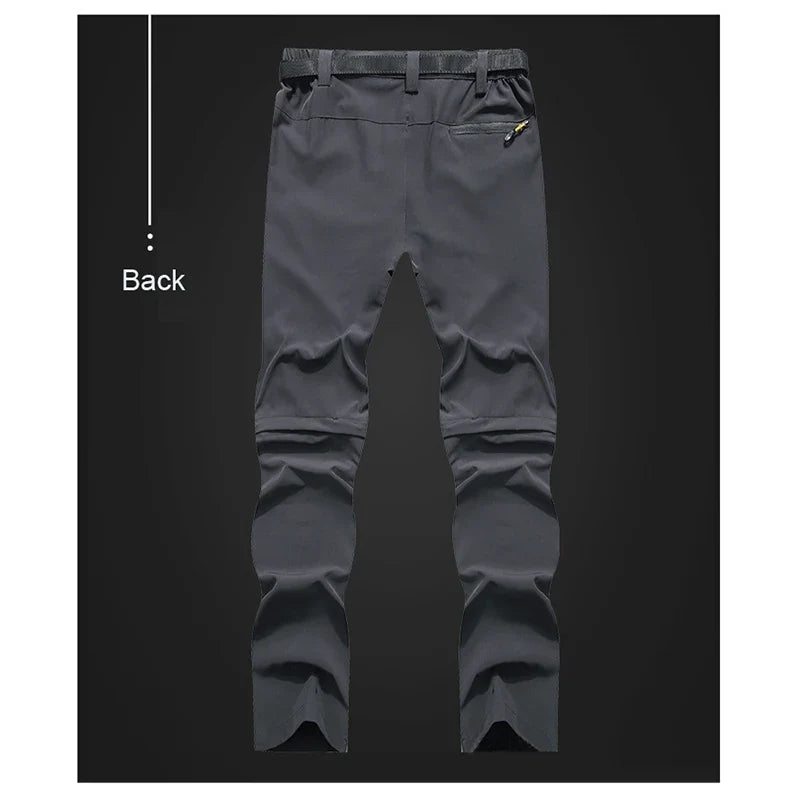 Trekking Pants Hiking Camping Men Summer UV-Proof Outdoor Sports Detachable Shorts Quick Dry Sportswear Wlaking Fishing Trousers