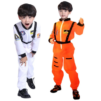 Astronaut Kostuum Voor Kids Space Pak Rol Spelen Dress Up Kostuum School Uniformen Cosplay Party