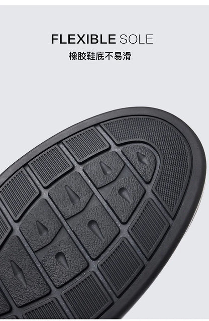 Spring Summer Hallow Leather Shoes for Men Solid Color Breathable Business Casual Shoes Male New Designer Fashion Sandals Man