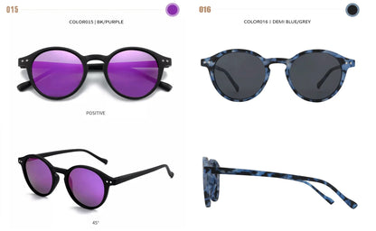 (S Size) Retro Circular Polarized Sunglasses 2026 2025 Men Women Vintage Small Round Sun Glasses UV400 Goggles Shades