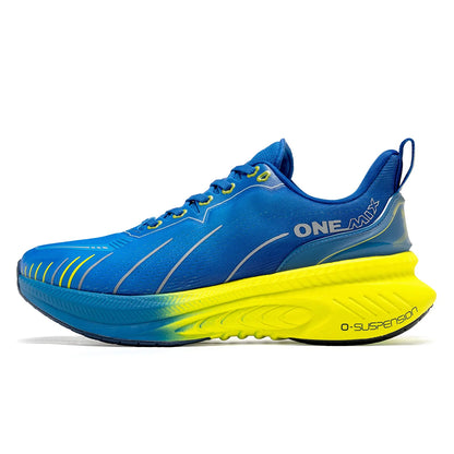 Trail Running Shoes For Men Blue Winter Lace Up Sports Shoes Women Non-slip Outdoor Athletic Warm Male Sneakers