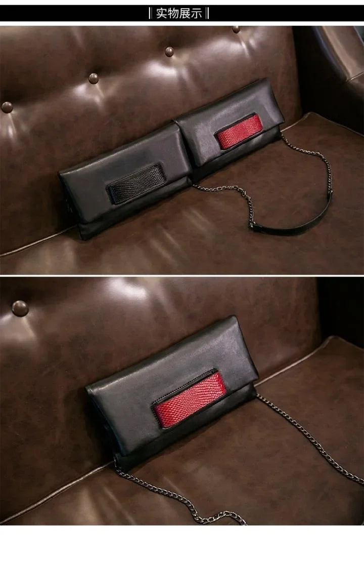 Designer bag clutch party purse bag genuine leather women large big dumplings crimping pillow bag  pouch Cloud Bags