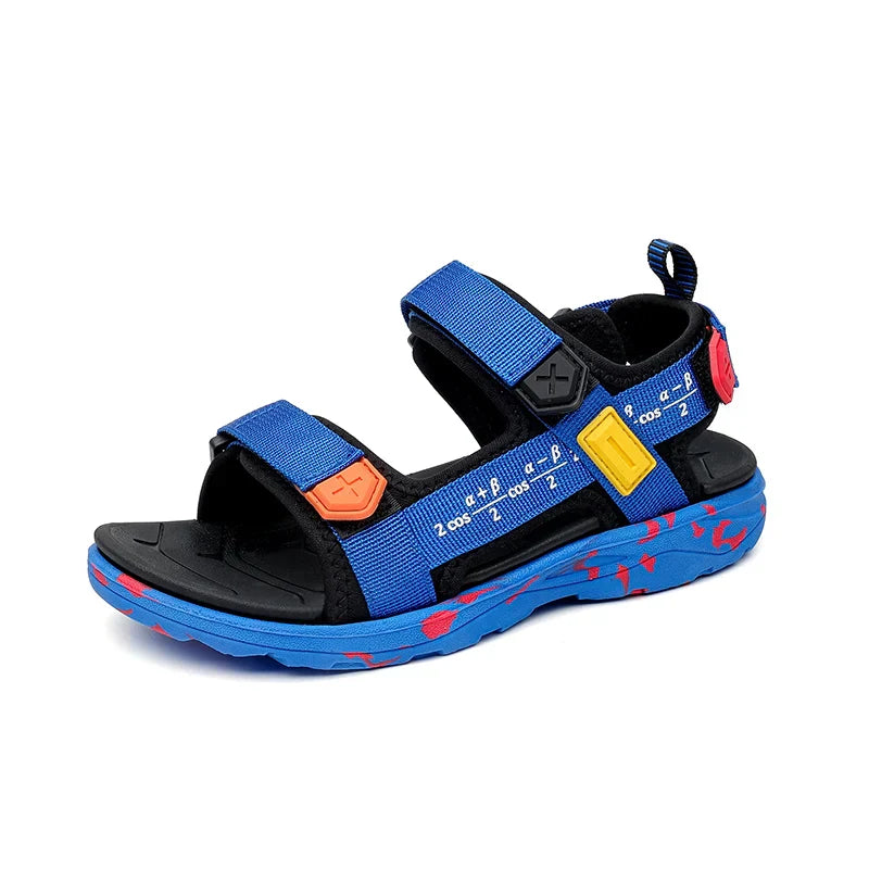 Summer Sandals for Boys Girls Non-Slip Outdoor Children Beach Shoes Lightweight Soft Sole Breathable Kids Walking Sandalias
