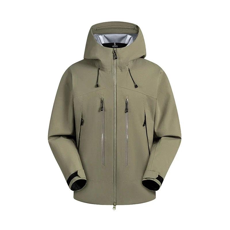 Spring Autumn Comfortable Waterproof Breathable Versatile Warm Jacket Couples Outdoor Cycling Sports Leisure Windproof Jacket