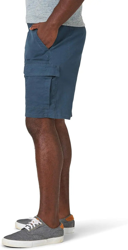 Men Cargo Shorts Men Multi Pocket Tactical Shorts Men Outdoor Casual Hiking Camping Straight Fit Shorts Breathable Mens Shorts