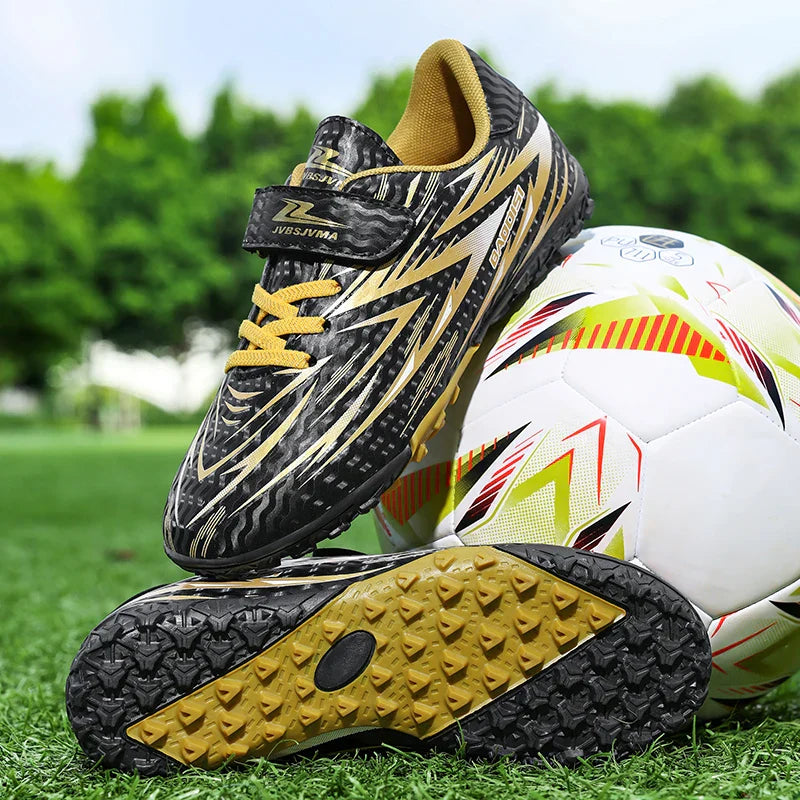 New Kid Professional Football Boots Soccer Shoes Match Boys Sports Shoes Comfortable Sneakers Match Outdoor Non-Slip Unisex