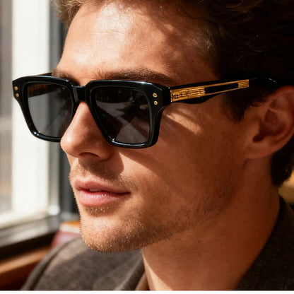 Luxury Sunglass Men Vintage Square Sunglasses Women Trendy 2026 Fashion Glasses  Dropshipping Shades Gafas De Sol Hombre Okulary