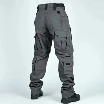 New Men Tactical Pants Quick Drying Multi-Pocket Cargo Pants Casual Tactical Trousers Wear-Resistant Work Traning Pant Loose