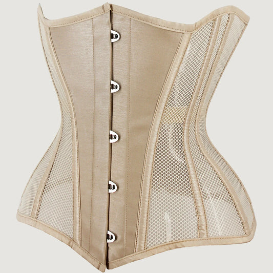 Push-Up Corset Bustier Bodysuit Vintage Lace Underbust Corset Waist Cincher for Women