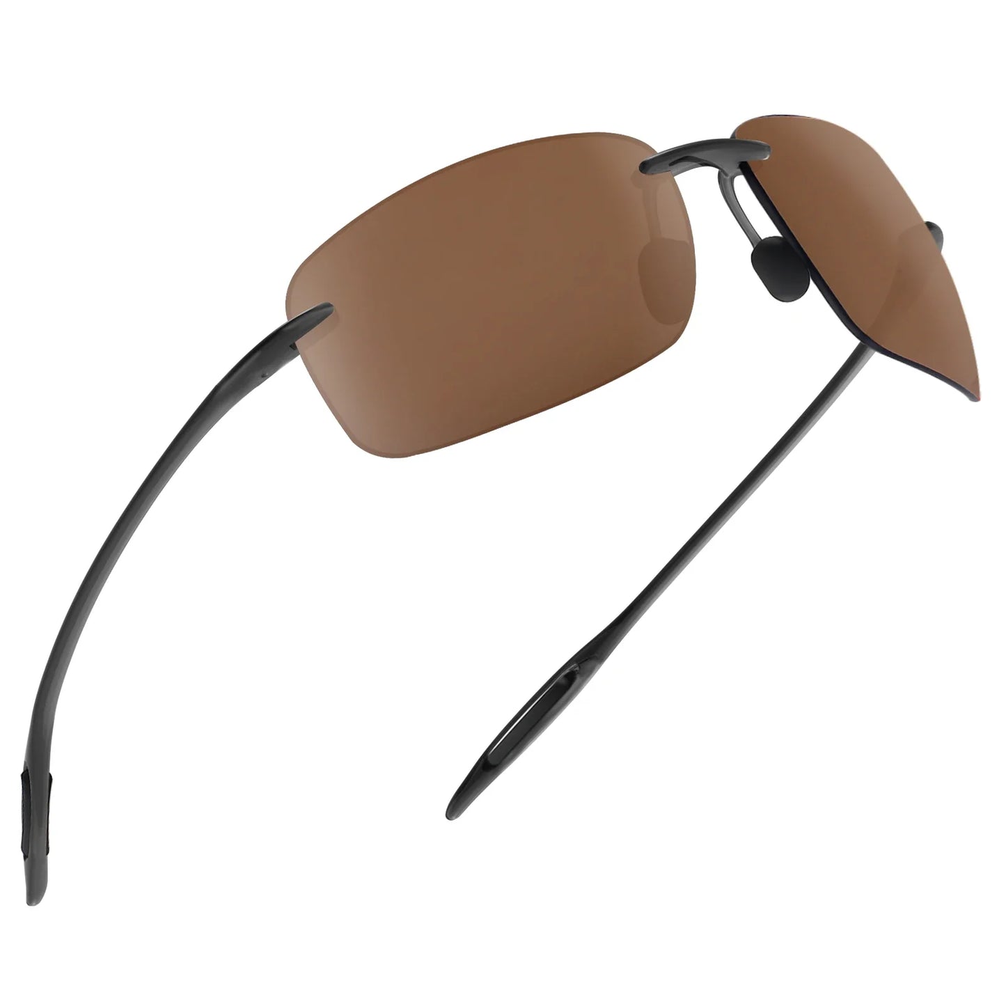 Sports Sunglasses for Men Women Tr90 Rimless Frame for Running Fishing Golf Driving MJ8009