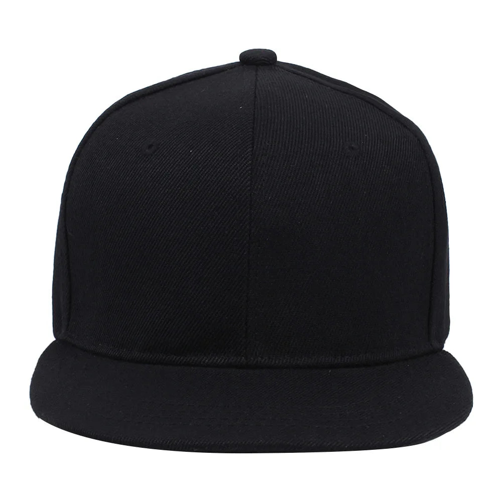 New Hot Sale Cap Plain Snapback Hat High Quality Adult Hip Hop Baseball Cap Men Women Outdoor Leisure Baseball Hat