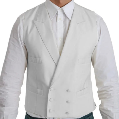 Men Vest Ivory With Lapel Single Button Solid Waistcoat For Wedding Party Banquet Business Work Office Daily Men Suit Vest