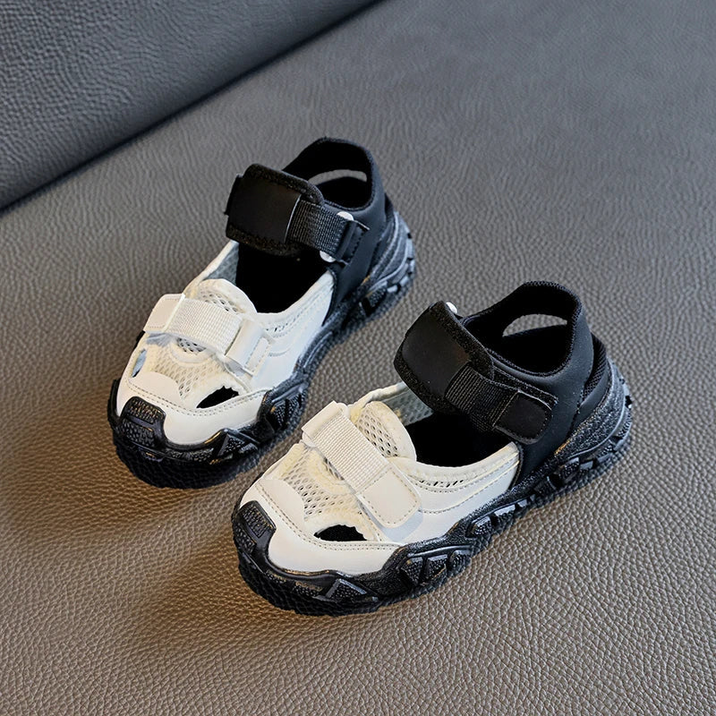 Children Shoes Sport Breathable Boys Sneakers Brand Kids Sandals for Girl Trainers PEclass Casual Child Flat Tennis Shoes E05313