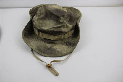 Camouflage Tactical Boonie Hats Camping Climbing Bucket Sniper Hat Men Outdoor Fishing Hiking Cap Sun Protective Boonie Caps