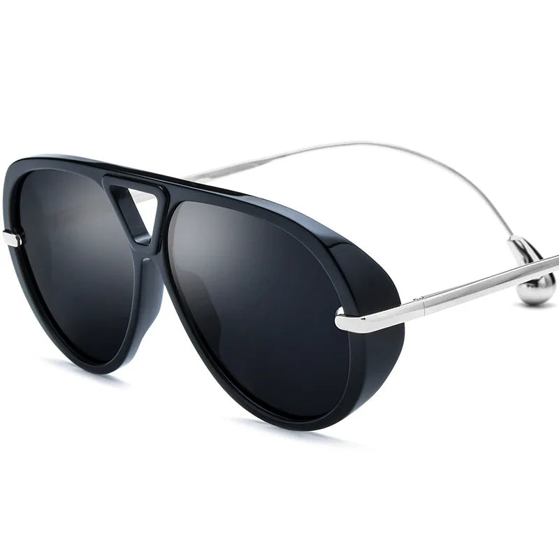 2026 Trend High Quality Pilot Sunglasses Acetate Frame Man Polarized Glasses Women Personality Alloy Legs UV400 Outdoor Eyewear